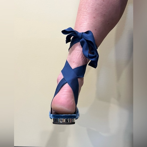 Aquazzura Couturier Mule with Tie Strap - Picture 11 of 11